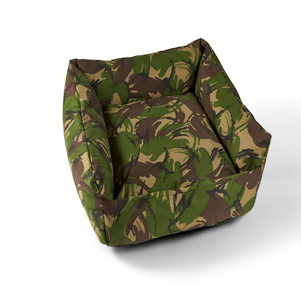 Trojan Cosy Waterproof Dog Bed - Camouflage